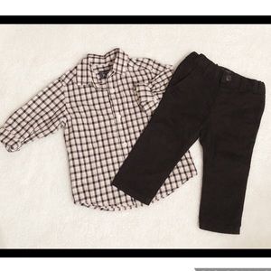 NWT Children’s Place Boys Dress Up Outfit 9-12 mts